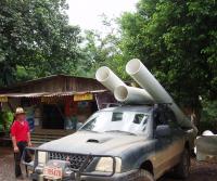 Primera siembra de Teca y Caoba en Finca Totobe