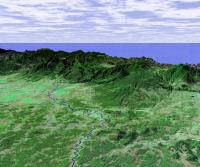 Satellite maps of Costa Rica